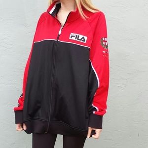 vintage italia zip up windbreaker jacket